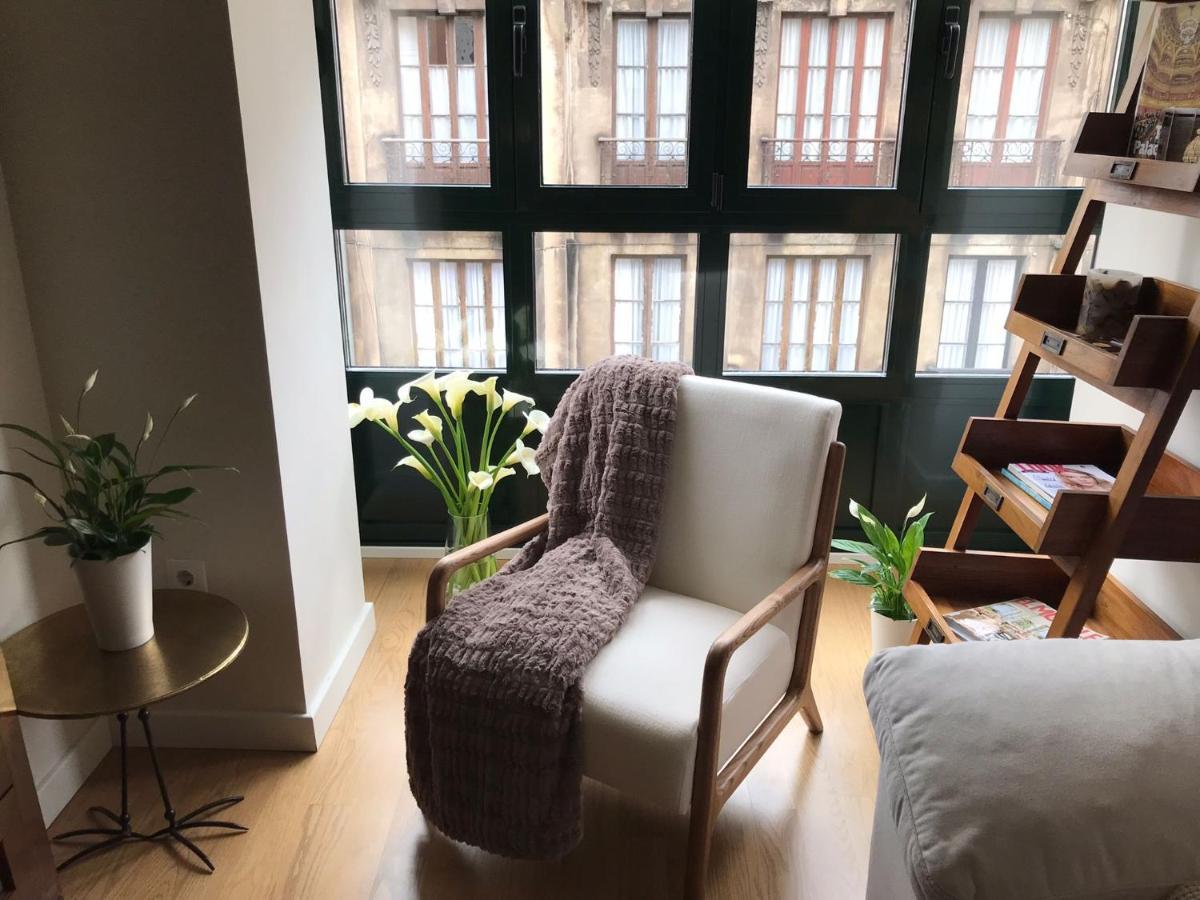 Apartamento Palacio Valdes, Centro Aviles, Con Parking Екстер'єр фото